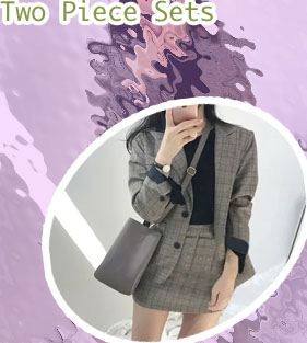 Ladies blazer and skirt set