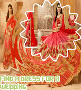 Latest party dresses for wedding