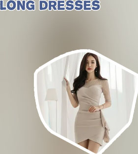 New one piece dress long