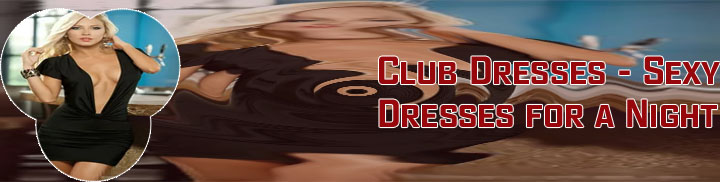 Sexy plus club dresses