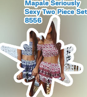 Sexy two piece sets