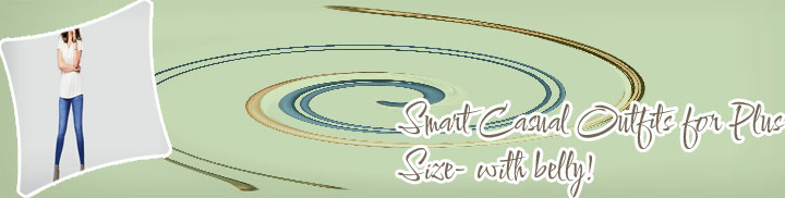 Smart casual wear for plus size ladies